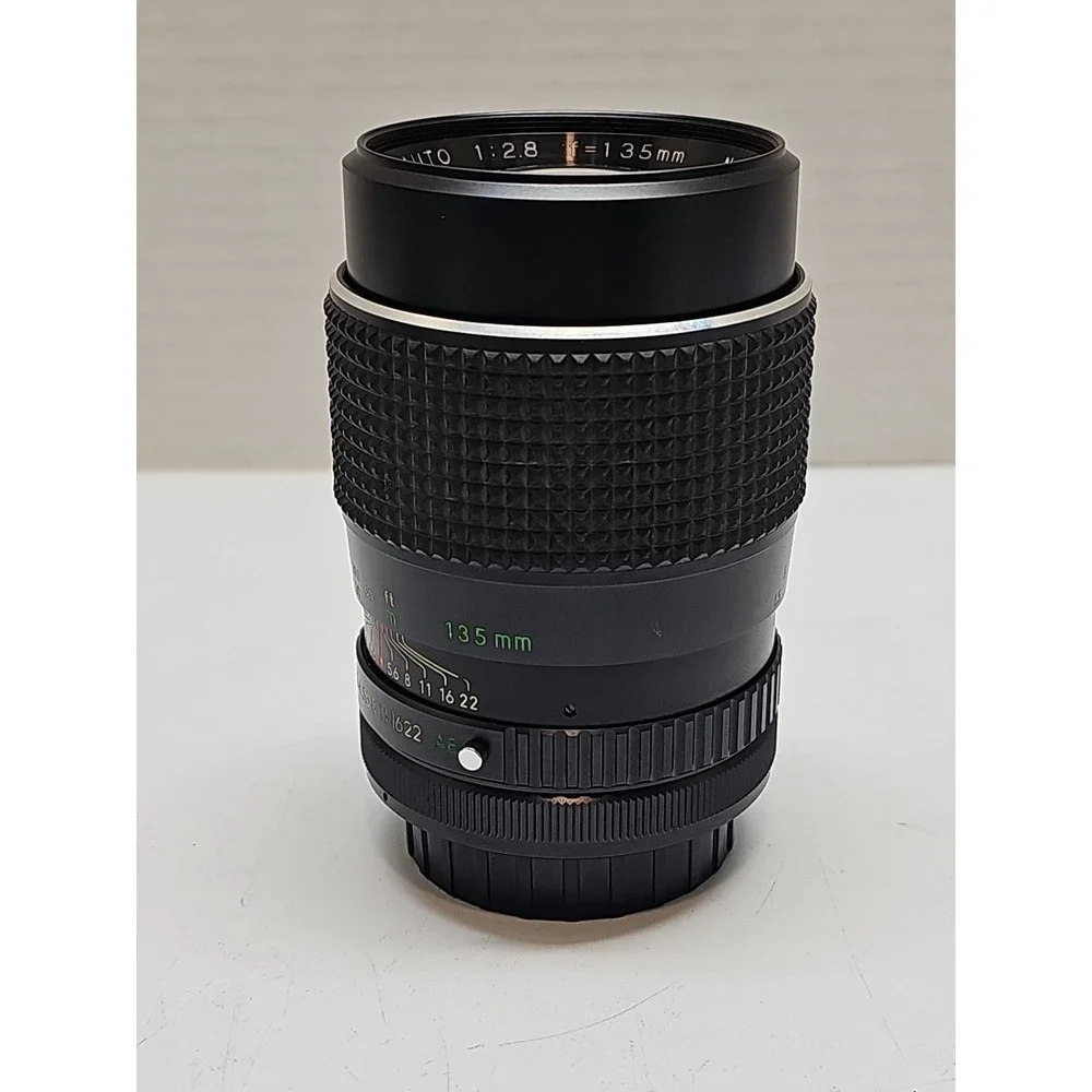 Super Albinar Auto Coated 135mm f/2.8 PK Mount Lens Excellent